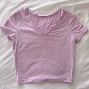 Wild Fable Pastel Purple Baby Tee